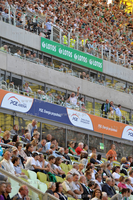 Mecz inauguracyjny na PGE Arena w Gdansku pomiedzy...