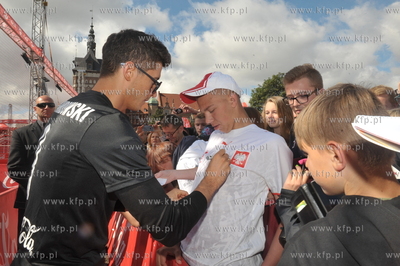 Final turnieju pilkarskiego Coca-Cola Cup na Targu...