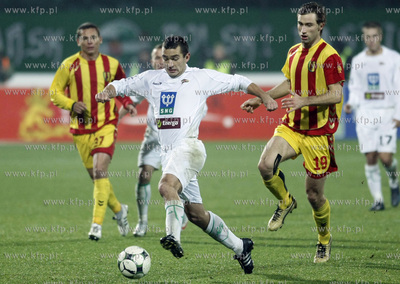 Gdansk. Mecz o mistrzostwo Ekstraklasy Lechia Gdansk...