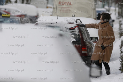 Gdansk Zaspa. Zima.10.12.2010fot. Krzysztof Mystkowski...