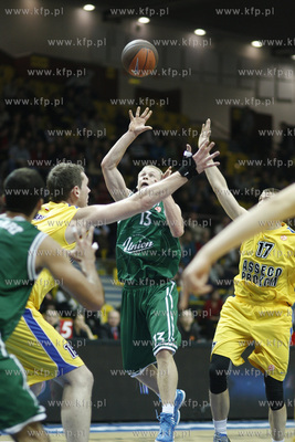 Gdynia. Euroliga. Asseco Prokom Gdynia - Union Olimpija...
