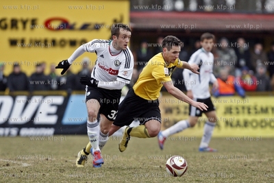 Wejherowo. Cwiercfinal Pucharu Polski w pilce noznej...