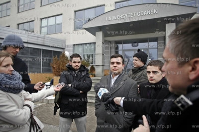 Rektorat Uniwersytetu Gdanskiego przy ul. Bazynskiego...