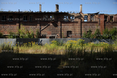 Budynki starej zajezdni tramwajowej w Gdansku Oliwie.
07.08.2014
fot....
