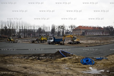 Budowa stadionu lekkoatletycznego przy al. Grunwaldzkiej...