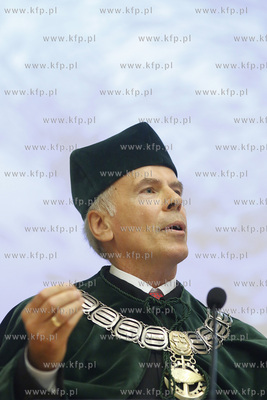 Aula wydziału Prawa i Administracji Uniwersytetu Gdańskiego....