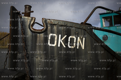 Holownik Okoń, najstarszy gdański holownik, zbudowany...