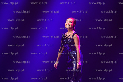 Włoska noc. Gala Sylwestrowo-noworoczna. Nz. Grażyna...