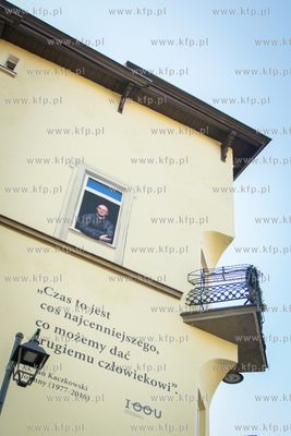 Sopot, Al. Niepodległości 769. Odsłonięcie muralu...