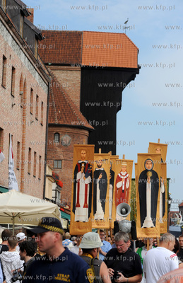Odpust sw. Dominika na ulicach Gdanska w ramach Jarmarku...