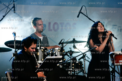 Gdansk. Scena na Dlugim Targu, Koncert towarzyszacy...