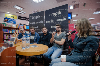 Gdansk. Salon Empik w C.H. Galeria Baltycka. Spotkanie...