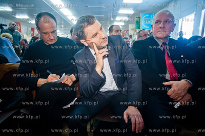 Gdansk. Sala BHP Stoczni Gdanskiej. Spotkanie zorganizowane...