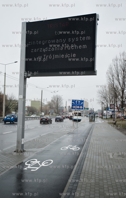 Gdynia. Ul. Morska. Prezentacja pierwszej tablicy zmiennej...