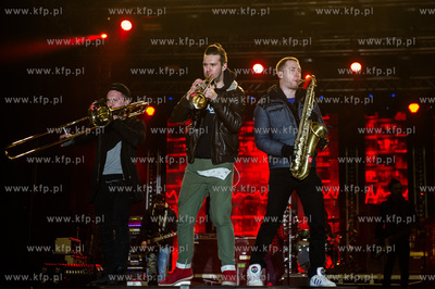 Gdansk. Targ Weglowy. 23 Final Wielkiej Orkiestry Swiatecznej...