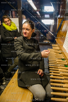 Gdansk. Wieza Kosciola sw. Katarzyny. Bezplatne warsztaty...