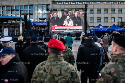 Gdynia. Skwer Kościuszki. Piknik wojskowy pt. Bezpieczna...