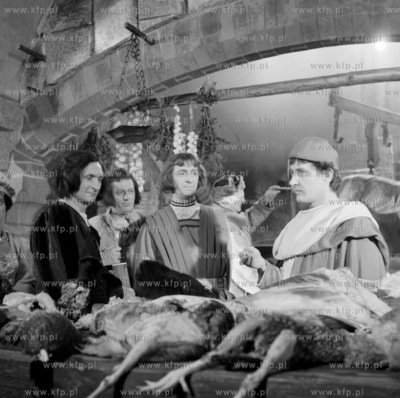 Andrzej Kopiczynski jako Mikolaj Kopernik w filmie...