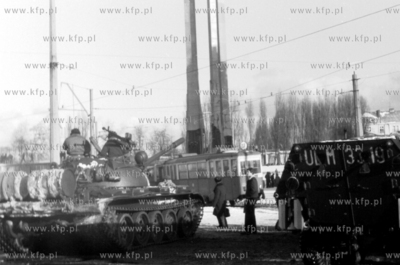 Pierwsze dni po wprowadzeniu stanu wojennego w Polsce....