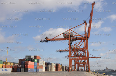 Gdynia. Baltycki Terminal Kontenerowy. 24.03.2011
fot....