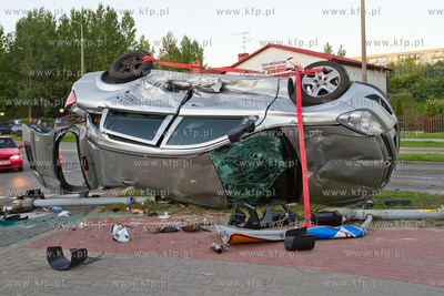 Grozny wypadek w Gdansku na skrzyzowaniu ulic Rakoczego...