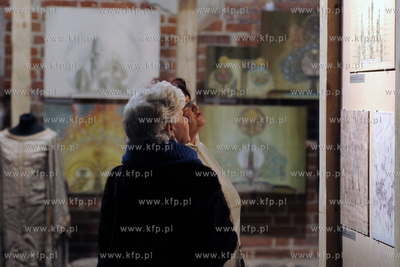 Centrum Sw. Jana, Gdansk. Wystawa Theatrum Vitae Mariana...