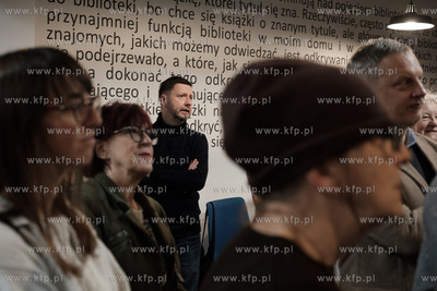 Gdansk 14.03.2024 Wernisaż wystawy fotografii Krzysztofa...