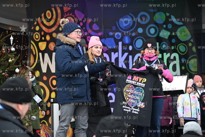 34 Finał WOŚP w Sopocie. Sopot. Nz Magdalena Czarzyńska-Jachim...