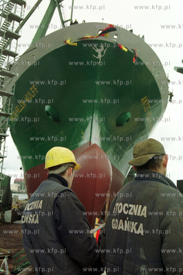 W Stoczni Gdanskiej nalezacej do grupy Stocznia Gdynia...