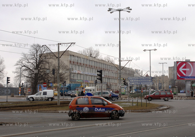 Gdansk Wrzeszcz. Biurowiec na al. Grunwaldzkiej w poblizu...