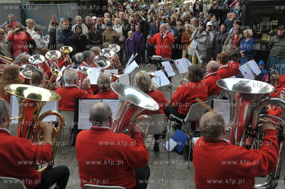Swieto ulicy Mariackiej w Gdansku. Koncert norweskiej...