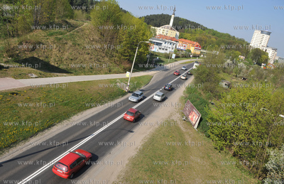 Ulica Slowackiego w Gdansku na pograniczu Wrzeszcza...