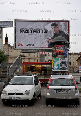 Gdansk Wrzeszcz okolice dworca PKP Mobilny sklep piekarniczy...