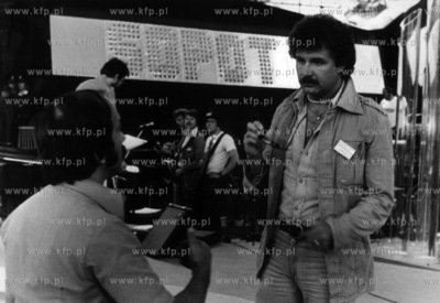 Krzysztof Krawczyk podczas proby na Festiwalu Piosenki...