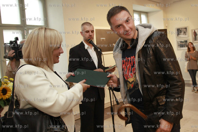 Gdansk. Ratusz Staromiejski. Uroczyste wreczenie nagrod...