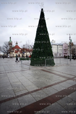 Sopot. Plac Przyjaciol Sopotu. Swiateczna choinka.
28.12.2011
fot....