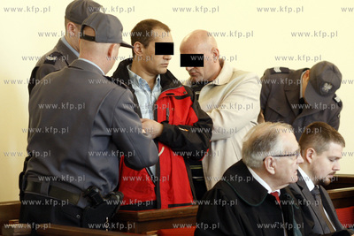 Gdańsk. Sąd okręgowy. Proces zorganizowanej grupy...