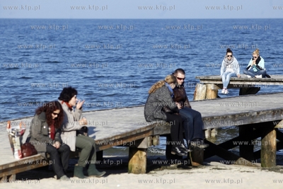 Sopot. Male molo.14.10.2013fot. Krzysztof Mystkowski...