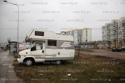 W rejonie al. Jana Pawła II i ul. Burzynskiego w Gdansku...