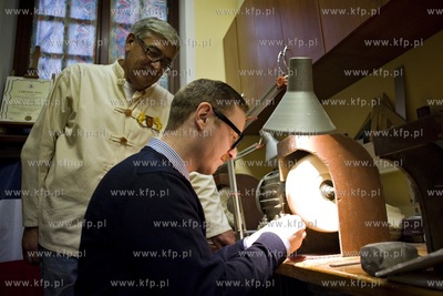 VII Międzynarodowe Warsztaty Bursztynnicze. Mathieu...