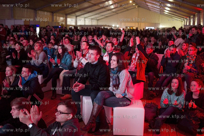 Mistrzostwa Europy w piłce ręcznej. Kibice oglądają...