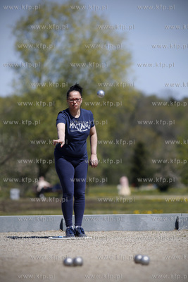 Park Reagana.  Zawody boule z cyklu Grand Prix Norcospectra.
08.05.2016
fot....