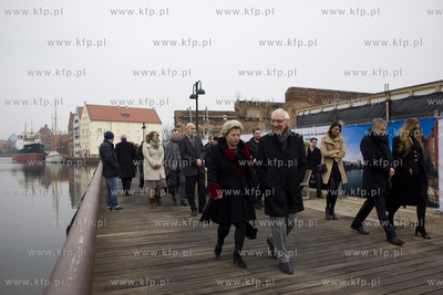 Uroczystość wmurowania aktu erekcyjnego na Wyspie...