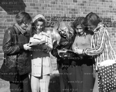 Studentki Wydzialu Humanistycznego Uniwersytetu Gdanskiego....