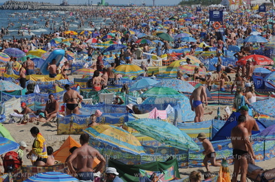 Plaza, Wladyslawowo. Sezon w pelni 08.08.2009 fot....