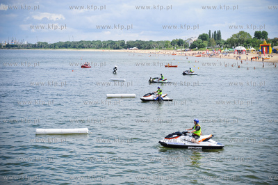 Plaza w Gdansku - Brzeznie . Jetskirace - Mistrzostwa...