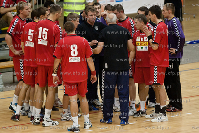 Gdansk. Hala AWFiS. I Liga Piłki Recznej Mezczyzn....