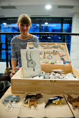 Gdansk. Foyer Opery Baltyckiej. Piata edycja targow...