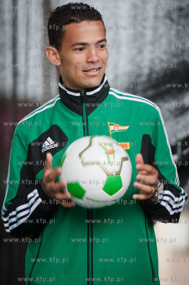 Gdansk. Scena na Targu Weglowym. Prezentacja druzyny...