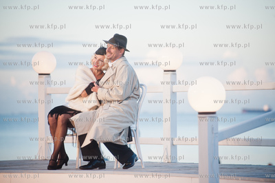 Gdynia, Orlowo. Spektakl pt. Slodkie Lata 20, 30......